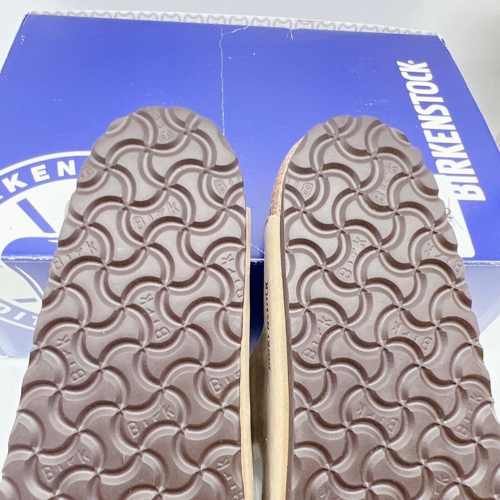 Birkenstock Soft Footbed Arizona Sandal Tabacco Leather EU 42 Mens US 9- 9.5 R - Picture 10 of 12